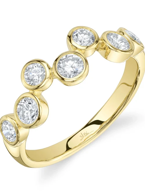 Shy Creation Bailey 0.78CT DIAMOND BEZEL RING