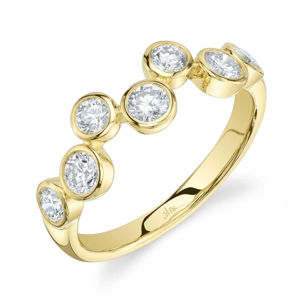 Shy Creation Bailey 0.78CT DIAMOND BEZEL RING