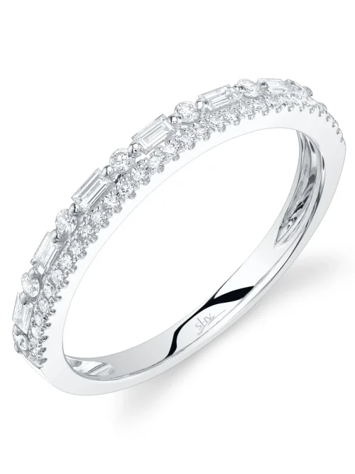 Shy Creation Kate 0.30CT DIAMOND BAGUETTE BAND