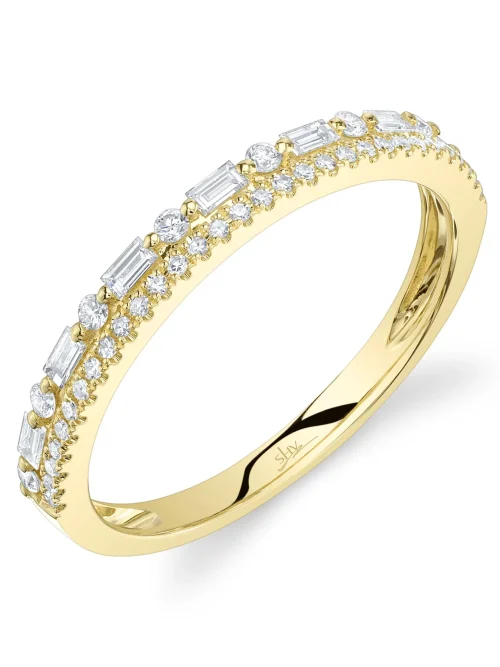 Shy Creation Kate 0.30CT DIAMOND BAGUETTE BAND