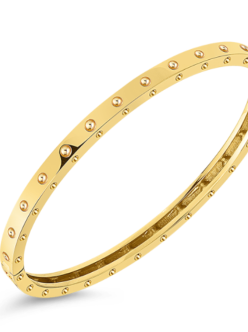 Roberto Coin 18K GOLD POIS MOI OVAL BANGLE