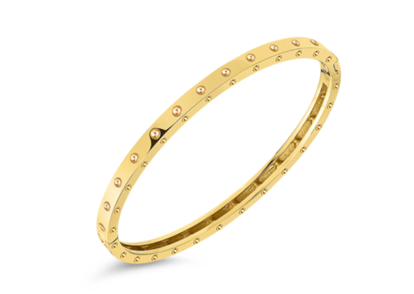 Roberto Coin 18K GOLD POIS MOI OVAL BANGLE