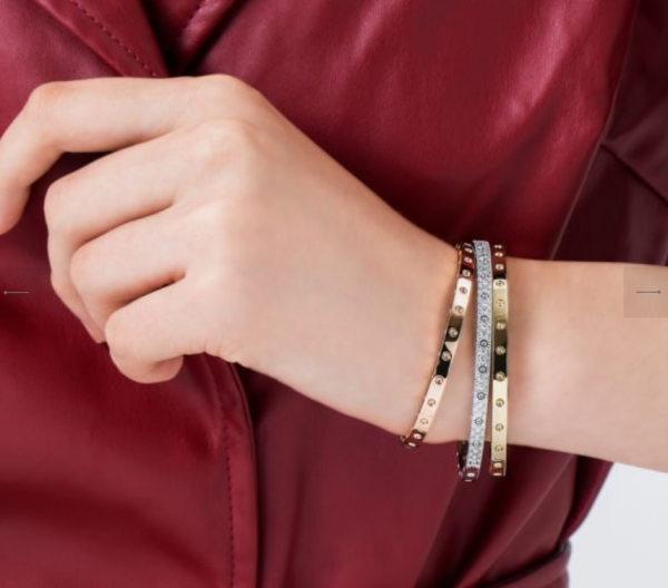 Roberto Coin 18K GOLD POIS MOI OVAL BANGLE