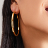 Roberto Coin 18K DESIGNER GOLD THE PERFECT HOOP® EXTRA LARGE EARRINGS