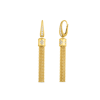 Roberto Coin 18K GOLD PRINCESS TASSEL DIAMOND ACCENT DROP EARRINGS