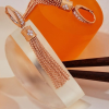 Roberto Coin 18K GOLD PRINCESS TASSEL DIAMOND ACCENT DROP EARRINGS