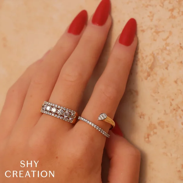 Shy Creation 1.68CT DIAMOND BAND