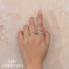 Shy Creation Colette 0.69CT DIAMOND PEAR RING