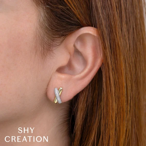 WEB_ALT_SC22010348RD_9dca1bb7-f427-4177-ba5f-1384f68399bd_1800x1800 Shy Creation Kate 0.32CT DIAMOND PAVE "X" STUD EARRING