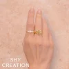 Shy Creation Jackie CULTURED PEARL RING