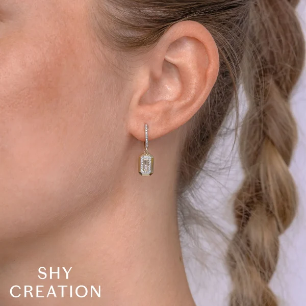 WEB_ALT_SC55026652RD_1800x1800 Shy Creation Vallon 0.26CT DIAMOND BAGUETTE EARRING