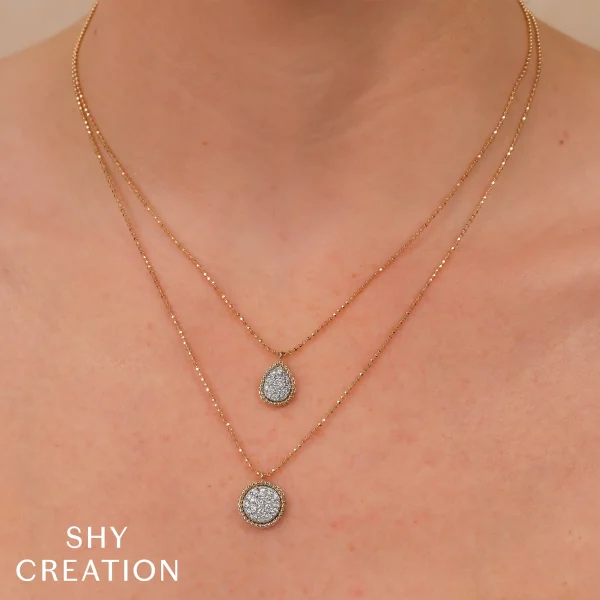 WEB_ALT_SC55027826_SC55027853_7321d344-690c-4add-8488-1eabc29fe728_1800x1800 Shy Creation Kate 0.41CT DIAMOND PAVE CIRCLE FACETED BALL CHAIN NECKLACE