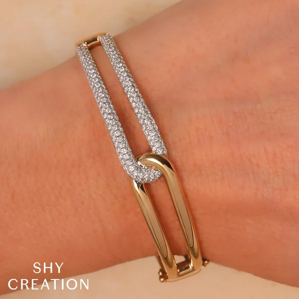 WEB_ALT_SC55027917RDZS_8554d553-f1f0-4d88-b680-4cc57af81880_1800x1800 Shy Creation Kate 1.45CT DIAMOND PAVE BANGLE