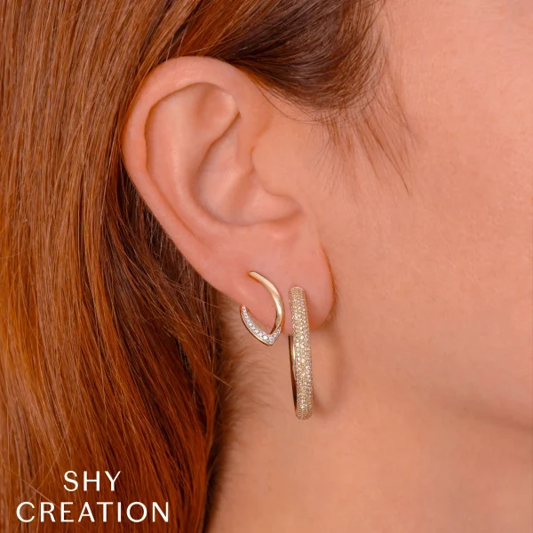 Shy Creation Kate 0.10CT DIAMOND EARRING