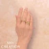 Shy Creation Diana 0.45CT DIAMOND CROWN SETTING RING