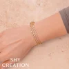 Shy Creation Diana 2.24CT DIAMOND CROWN SETTING BANGLE