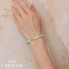 Shy Creation Kate 0.36CT DIAMOND GEO CUT BANGLE