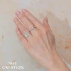 Shy Creation Kate 0.15CT DIAMOND PAVE RIN