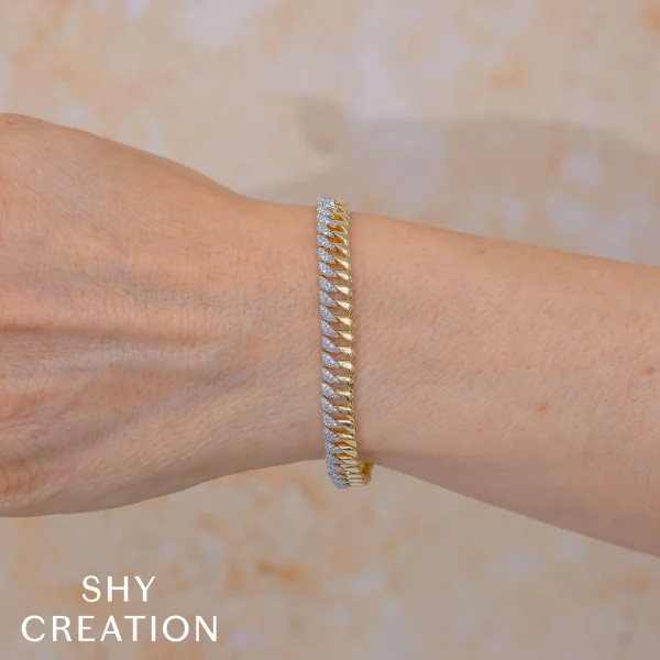 WEB_ALT_SC55029002RD_cad3c058-6b14-45c5-93a9-27ba4510049e_1800x1800 Shy Creation Kate 0.88CT DIAMOND LINK BRACELET