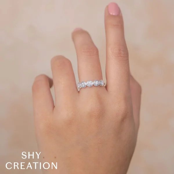 Shy Creation Stella 0.29CT DIAMOND BEZEL STELLA RING