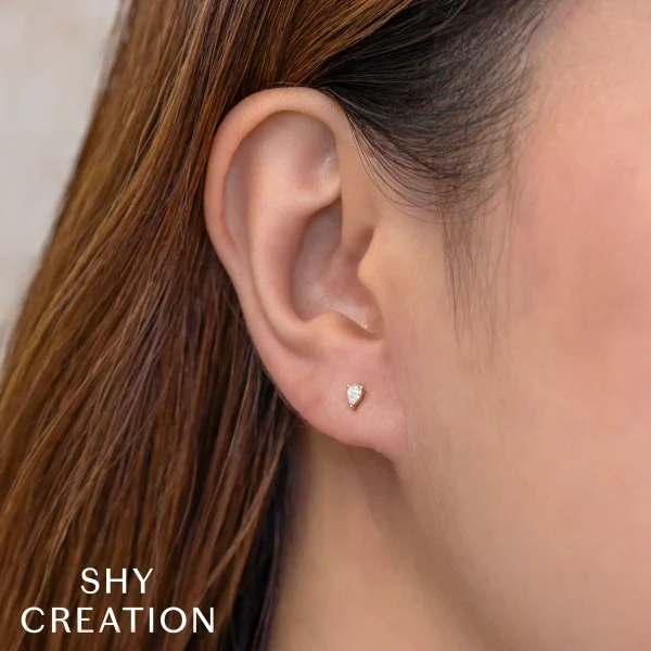 WEB_ALT_SC55029155_7386b441-894b-499e-9db6-dd7b664d1afd_1800x1800 Shy Creation Colette 0.15CT DIAMOND PEAR STUD EARRING