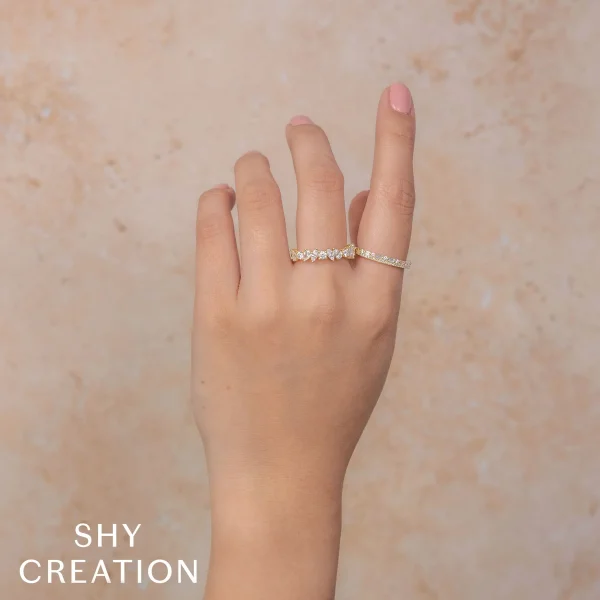 Shy Creation Kate 0.30CT DIAMOND BAGUETTE BAND