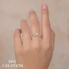 Shy Creation Bailey 0.78CT DIAMOND BEZEL RING
