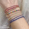 Shy Creation Micro-Tennis 2.80CT RUBY MICRO-TENNIS BRACELET