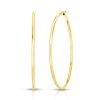 Roberto Coin 18K DESIGNER GOLD THE PERFECT HOOP® EXTRA LARGE EARRINGS