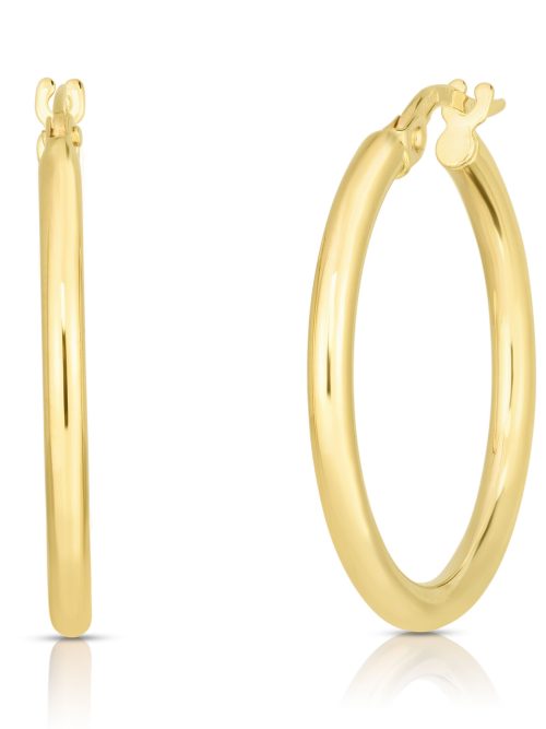 Roberto Coin 18K YELLOW GOLD THE PERFECT HOOP® SMALL EARRINGS