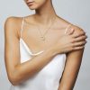 Roberto Coin 18K GOLD LOVE IN VERONA CIRCLE OF LIFE DIAMOND FLOWER NECKLACE