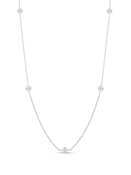 Screenshot 2025-08-23 160434 Roberto Coin 18K GOLD DIAMONDS BY THE INCH 7 STATION NECKLACE