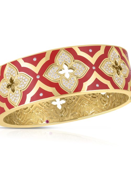 8883488AYBAX-DAUk9.z Roberto Coin 18K Y DIA VENETIAN PRINCESS BGL 48X58