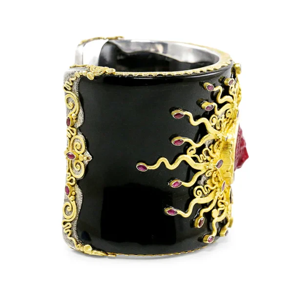 B-12829_38_750_2 Carolyn Tyler "Conception" Cuff Bracelet