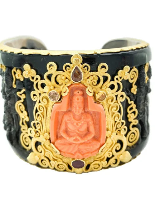 D65425B5-4412-44B1-803F-8544F2989641 Carolyn Tyler "Bagan" Cuff Bracelet