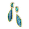 E-11953_21_600 Carolyn Tyler "Neela" Stud Dangle Earrings