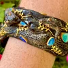 IMG_5485 Carolyn Tyler "Seaweed Serpent" Cuff Bracelet