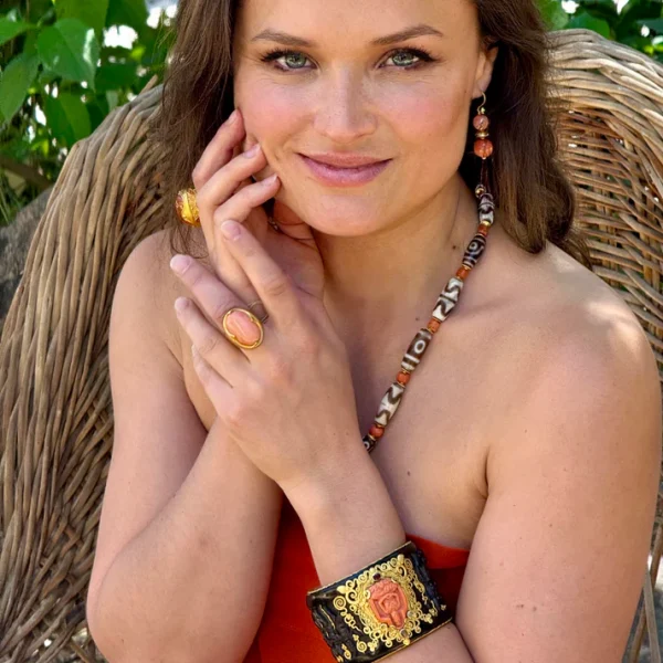 IMG_5677 Carolyn Tyler "Bagan" Cuff Bracelet