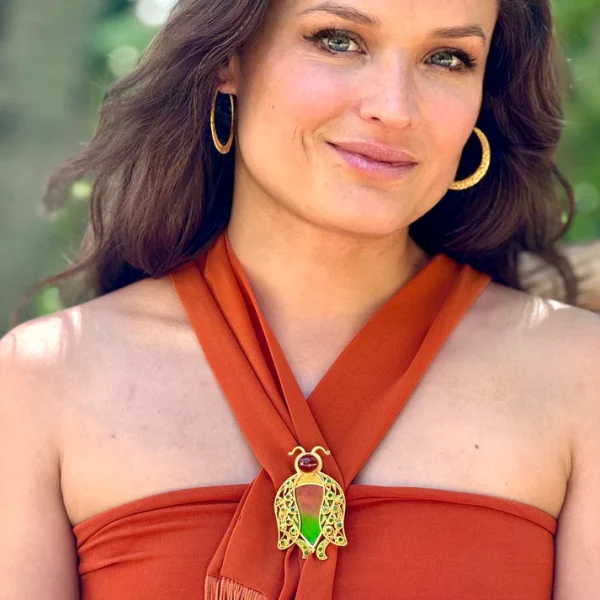 IMG_5695 Carolyn Tyler "Beetle" Pendant/Pin