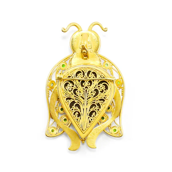 P-12500_21_400_2 Carolyn Tyler "Beetle" Pendant/Pin