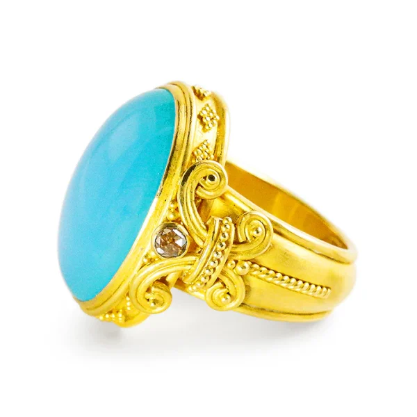 R-11737_11_150-side_2 Carolyn Tyler "Fleur de Lys" Ring