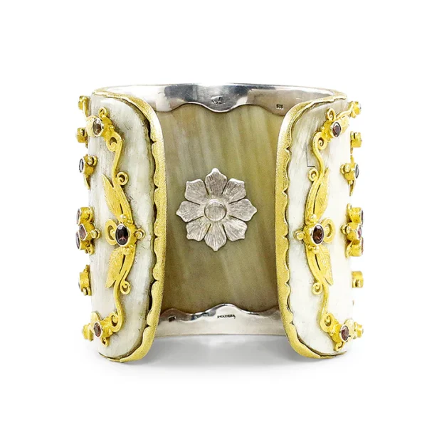 R-12753_38_500 Carolyn Tyler "Angkor" Cuff Bracelet