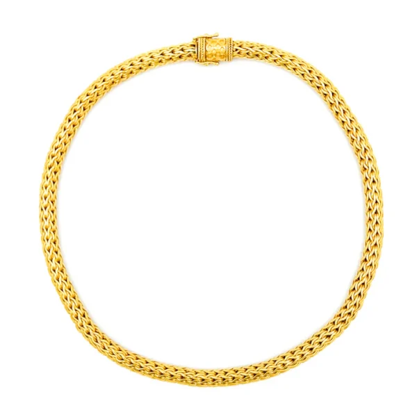 Carolyn Tyler "Lattice" Chain Necklace