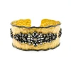 0420356C-C99F-41F6-A255-5B257D739333 Carolyn Tyler "Dubrovnik" Cuff Bracelet