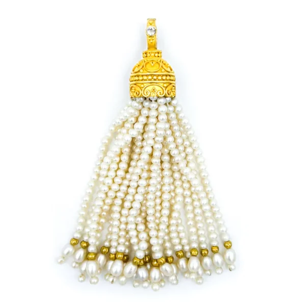 0CC4A5D8-50A9-4D8C-B4CA-19125F1E6275 Carolyn Tyler "Westminster" Tassel Pendant