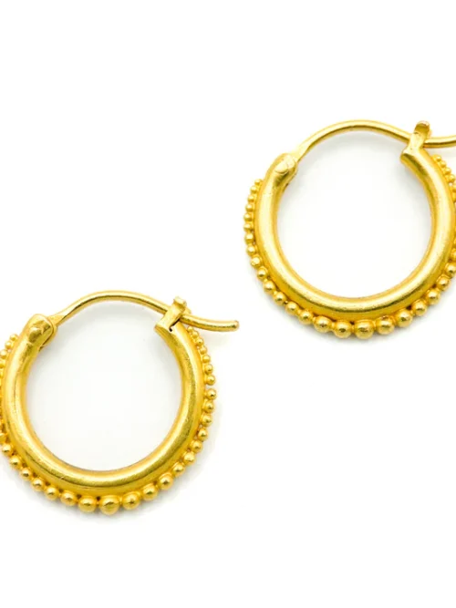 Carolyn Tyler "Jawan" Hoop Earrings