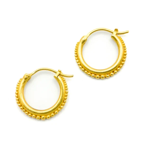 0F07E992-EE50-4862-9C41-993B5102E9F3 Carolyn Tyler "Jawan" Hoop Earrings