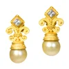 4C86DD01-21C1-4D45-8CED-F713DFA9EA60 Carolyn Tyler "Fleur de Lys" Earrings
