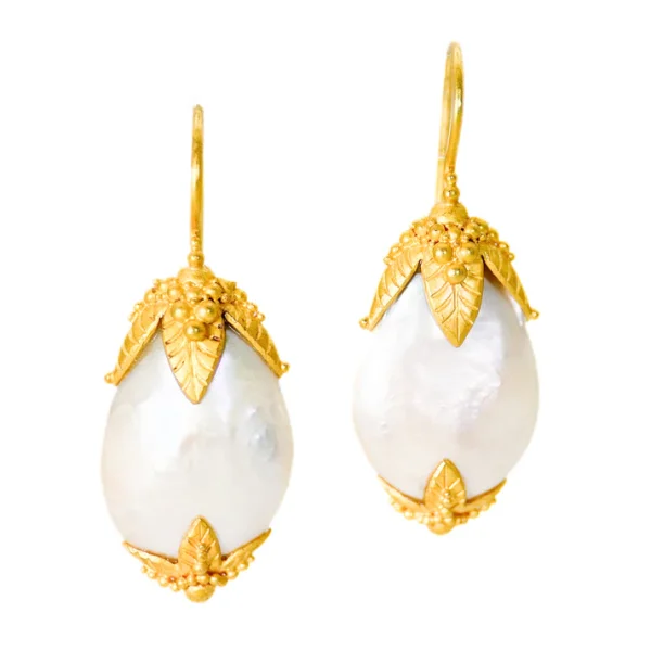 Carolyn Tyler "Sri Lanka" Hook Earrings