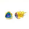 6EBA6682-A1C0-4691-BCCF-414F2B3A2EAC Carolyn Tyler "Trillion" Stud Earrings